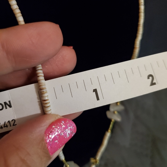 Vintage Shell/Stone/Bead Necklace - Picture 5 of 7